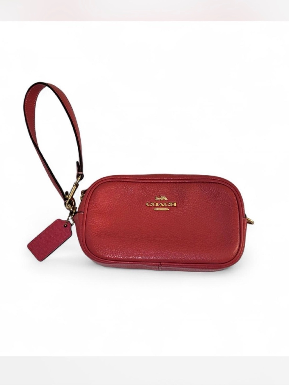 Coach Jamie Wristlet in Watermelon